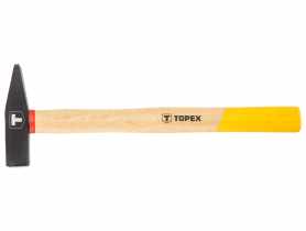 Młotek ślusarski 300 g, trzonek drewniany TOPEX