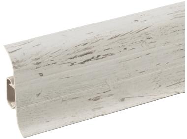Zdjęcie: Listwa przypodłogowa PVC Premium Classic 22x59 mm; 2,20 m Dąb Fresco Mat CEZAR