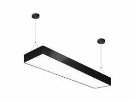 Wisząca oprawa oświetleniowa SMD Flara Led 24W kolor czarny STRUHM