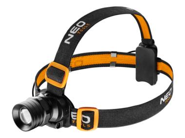 Zdjęcie: Latarka czołowa 250 lum, zoom, CREE XPE, 3xAAA PREZENT.PL NEO