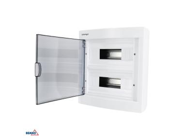 Zdjęcie: Rozdzielnica natynkowa IP40 zaciski 24N+24PE 2x12P SCHELINGER