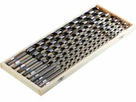 Komplet wierteł 8-22/460 8-elementowy do drewna s-27822 STALCO