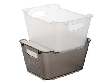 Zdjęcie: Pojemnik lifestyle-box lotta 1,8 L crystal grey transparent KEEEPER
