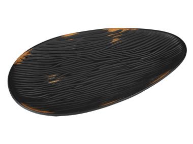 Zdjęcie: Dekoracja Kongo 40x22x2,5 cm MDF czarny UNIGLOB