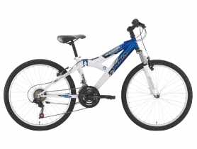 Rower Smile 24, rama 35 MTB czarno-biały BOTTARI