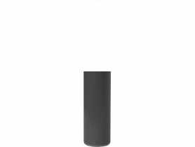 Króciec rury fi 100 mm - 0.5 m grafit PROFIL