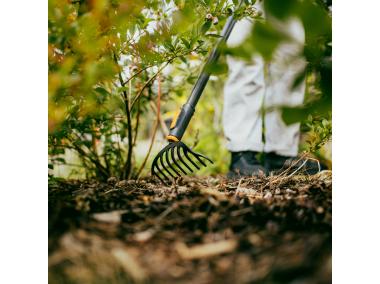 Zdjęcie: Grabie do róż, głowica One Click FISKARS