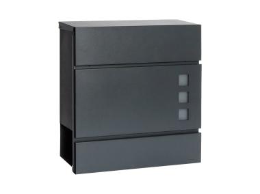 Zdjęcie: Skrzynka na listy Cruz grafit METRO