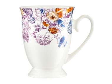 Zdjęcie: Kubek porcelanowy Diana Kwiatki 300 ml AMBITION