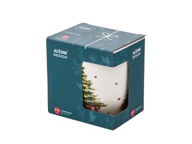 Zdjęcie: Kubek baryłka 370 ml dekoracja winter time A ALTOM DESIGN