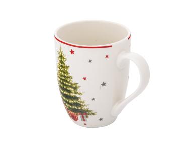 Zdjęcie: Kubek baryłka 370 ml dekoracja winter time A ALTOM DESIGN