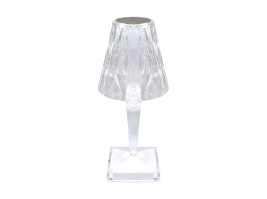 Zdjęcie: Lampka stołowa SMD LED Dabi Crystal WW CW kolor przezroczysty max 0,7 W STRUHM