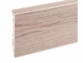 Listwa przypodłogowa PVC Masterline 1,3x8 cm, 2,2 m Chalky brown Mat CEZAR