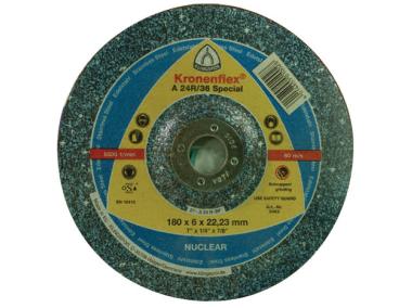 Zdjęcie: Tarcza do szlifowania stal a24rx36 125x6,0x22 wypukła PROFIX