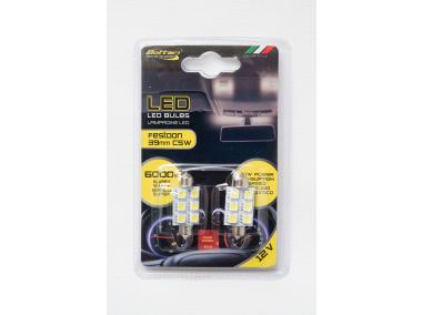 Zdjęcie: Żarówki LED 12V C5W, 6SMD białe BOTTARI