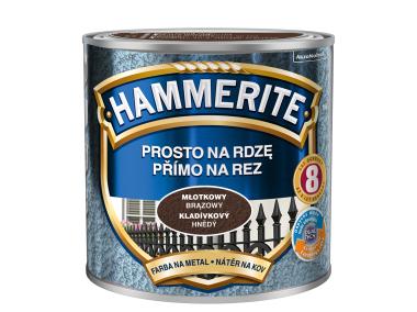 Zdjęcie: Farba do metalu 0,25 L młotkowy brązowy HAMMERITE