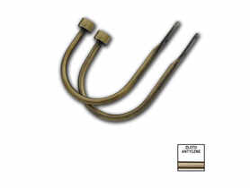 Hak do upinania fi 19 mm fi 25 mm 2 szt złoto KARWEL