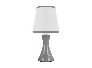 Zdjęcie: Lampka stołowa Polina E14 kolor szary max 15 W STRUHM