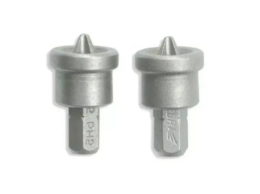 Zdjęcie: Końcówki krzyżowe z ogranicznikiem PH2x25 mm 2 szt. DEDRA