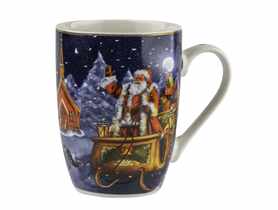 Kubek baryłka Christmas Story 300 ml dekorowany A ALTOMDESIGN