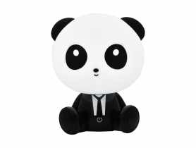 Lampka nocna  PANDA LED 2,5W biało- czarna POLUX