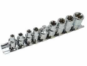 Zestaw nasadek Torx 1/4-3/8 8PCS VERKE PREMIUM