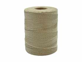 Nić lniana nabłyszczana bielona 0,25 kg METRO