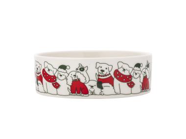 Zdjęcie: Miska dla psa 15x5 cm 460 ml dekoracja xmas dogs C ALTOM DESIGN