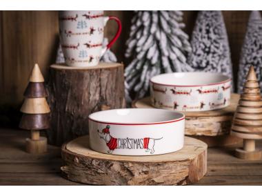 Zdjęcie: Miska dla psa 15x5 cm 460 ml dekoracja jamnik ALTOM DESIGN