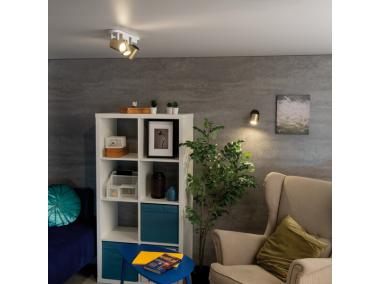 Zdjęcie: Oprawa ścienno-sufitowa Laurin EL-3I B-G KANLUX