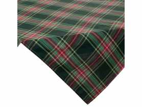 Serweta świąteczna 85x85 cm zielono-czerwono EUROFIRANY