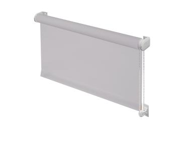 Zdjęcie: Roleta materiałowa Light 323 jasny szary 160x170 cm GARDINIA