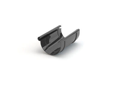 Zdjęcie: Złączka rynnowa 125 mm grafit GAMRAT
