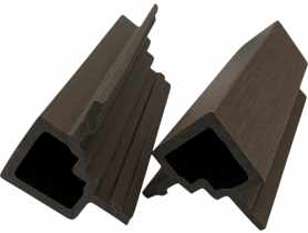 Listwa wykończeniowa kątowa LE narożna czekoladowy 2,90 m SEQO