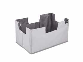 Organizer na zakupy Neo składany zestaw XL 28 L graphite KEEEPER