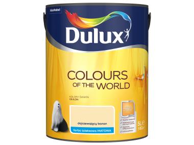 Zdjęcie: Farba do wnętrz Kolory Świata 5 L dojrzewający banan DULUX