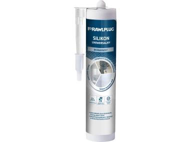 Zdjęcie: Silikon uniwersalny bezbarwny 300 ml RAWLPLUG