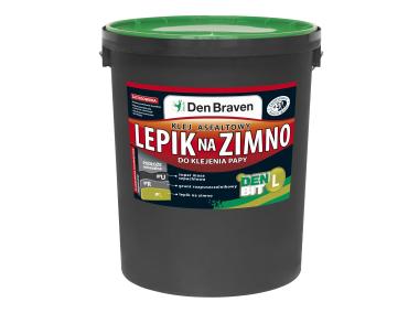 Zdjęcie: Lepik na zimno klej asfaltowy Den Bit-L 19 kg DEN BRAVEN