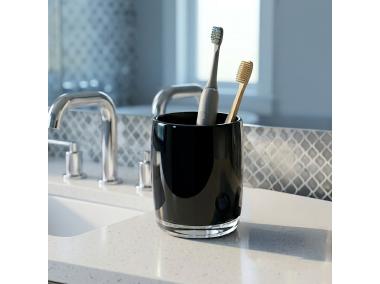 Zdjęcie: Kubek łazienkowy Cordoba czarny SEPIO