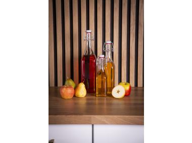 Zdjęcie: Butelka kwadratowa Spiżarnia Pani Domu z klipsem 250 ml ALTOM DESIGN
