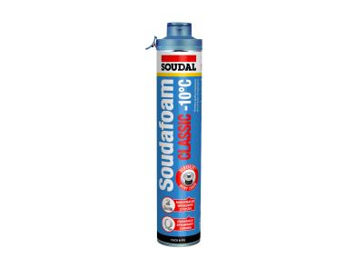 Zdjęcie: Pianka pistoletowa montażowo-uszczelniająca Soudafoam Classic Click & Fix -10 C 750 ml SOUDAL