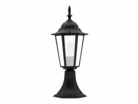 Lampa ogrodowa Liguria niska czarna POLUX