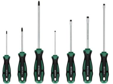 Zdjęcie: Zestaw wkrętaków 7 elementów S-12389 STALCO