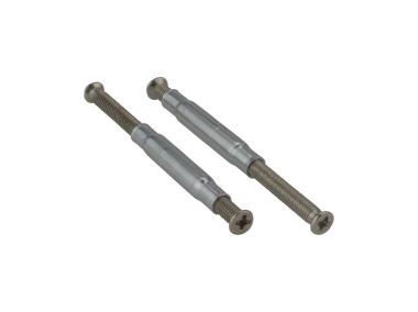 Zdjęcie: Śruby i tulejka do klamki AMB okrągły szyld 35-55 mm 2 sztuki METRO