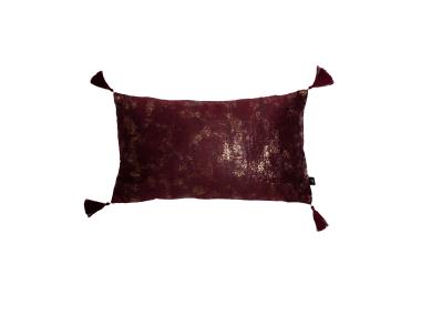 Zdjęcie: Poszewka Oh My Chic 1 30x50 cm merlot+złoto CHIC HOME