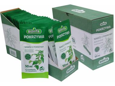 Zdjęcie: Nawóz z pokrzywy - Pokrzywa saszetka 50 ml BIOVITA