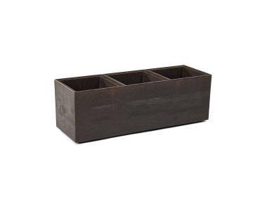 Zdjęcie: Kwietnik Karo 900x300x300 mm deska coffee, espresso LAMELA