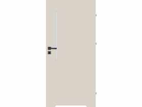 Drzwi wewnętrzne Gala 70P kaschmir FF, mleczna szyba, podcięcie NAWADOOR