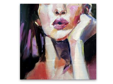 Zdjęcie: Obraz Canvas Modern 65x65 cm St567 Violet Mo STYLER