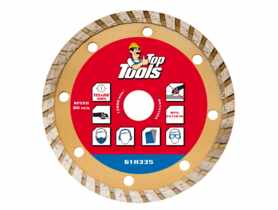 Tarcza diamentowa 115mm Turbo  TOP TOOLS
